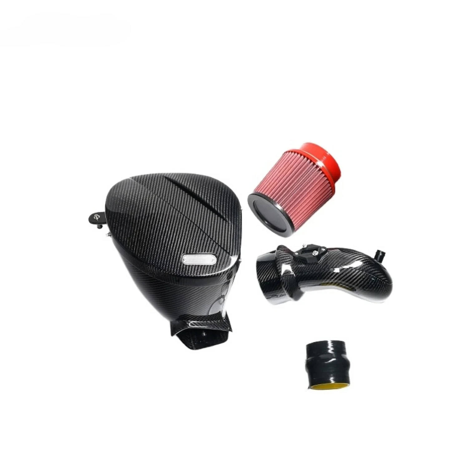 For 19- the Smoothest High Performance Real Dry Carbon Fiber Car air Intake Pipe for Toyota Supra A90 3.0T Engine Intake air