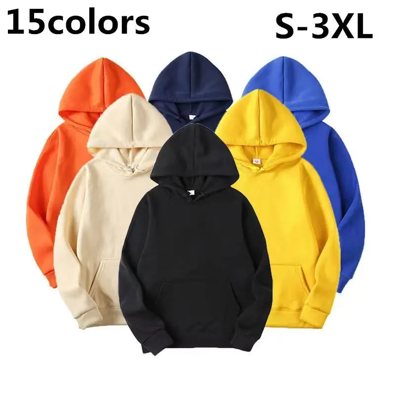 2024 cross-border new spring and autumn men's and women's casual hooded long-sleeved hoodie