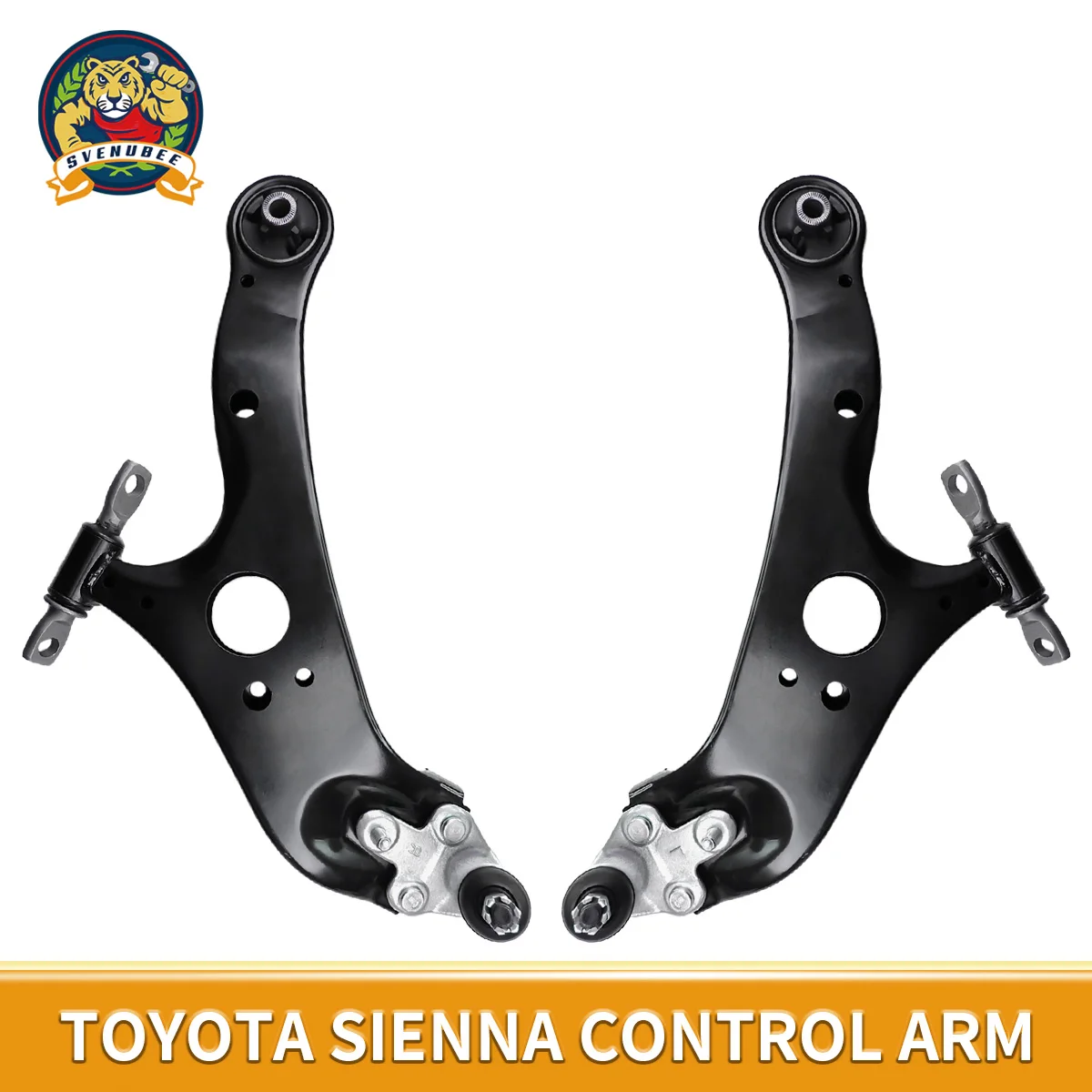 Svenubee Pair of Front Lower Control Arms with Ball Joint Kit For Toyota Sienna 2011 2012 2013 2014 2015 2016 2017 - 2020