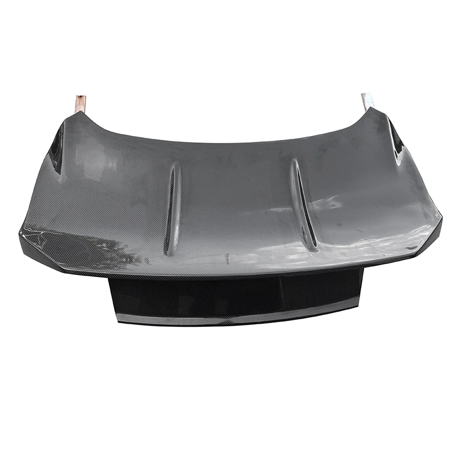 For Ford Mustang 2015-2018 Carbon fiber trunk lid the trunk lid encloses the upper lid behind the trunk lid Car Accessories