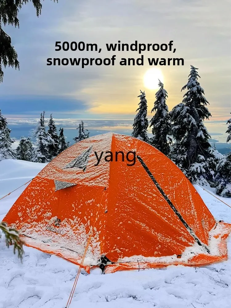LTT tent outdoor camping overnight winter warm thickened rainproof outdoor four-season camping
