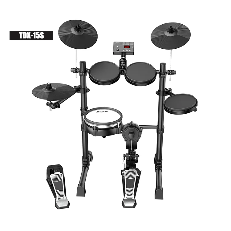 

Electronic Drum Set Kit Percussion Music Instruments Build-in Metronome 12 Groups Drum Tones 43 Groups Accompaniment