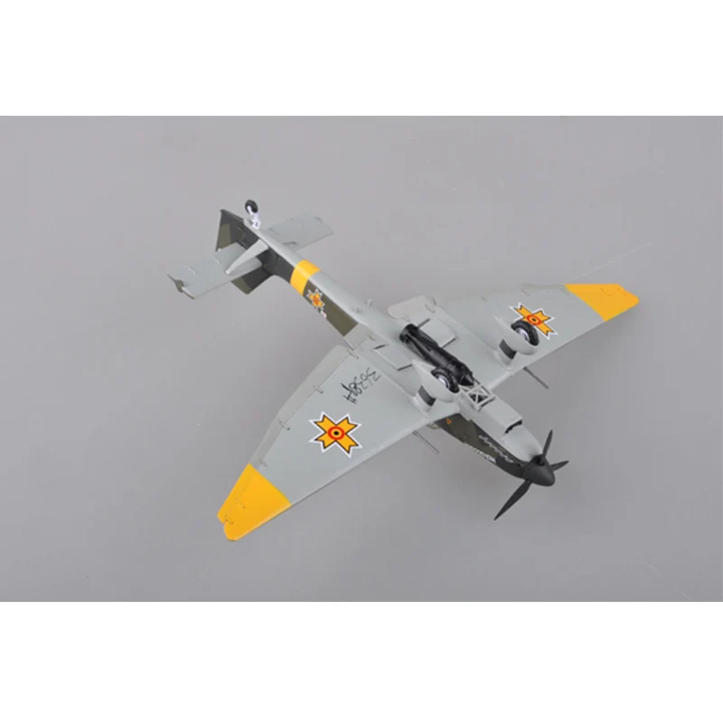 Easymodel 36389 1/72 German JU87D-3 WWII Fighter Bomber Plastic Finished Military Static Fighter Model Collection or Gift