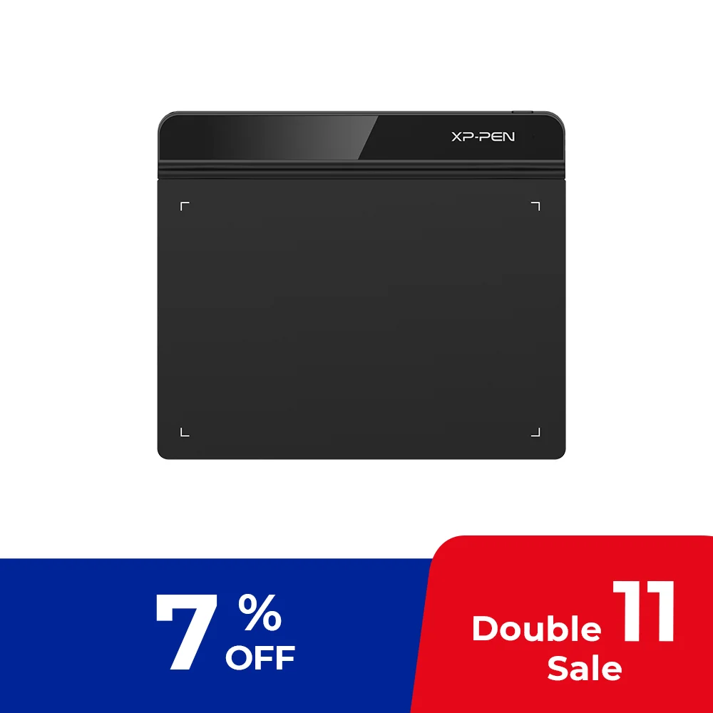 

XPPen Star G640 6 x 4 Inches Drawing Tablet 8192 Level Support Windows Mac Digital Graphic Tablet for Drawing & Game OSU