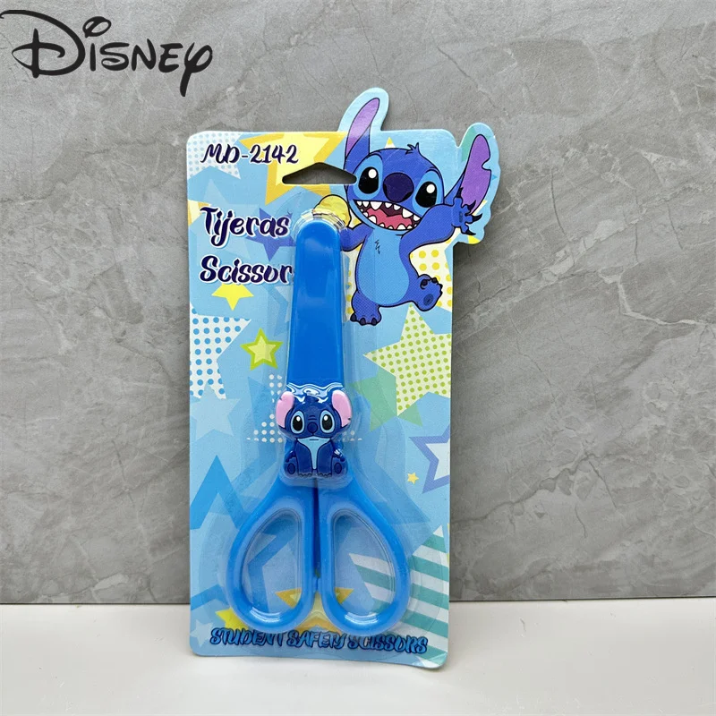 عشوائي 1 قطعة ديزني أنيمي غرزة مقص السلامة Kawaii غرزة طالب مقص القرطاسية اللوازم المكتبية المدرسية الهدايا