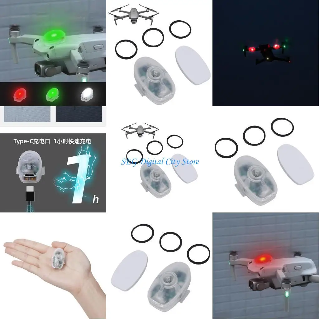 

U75B Night Flight Lights for Mini2 Air 3Pro High Intensity LED Beacons With Multiple Flashing Modes