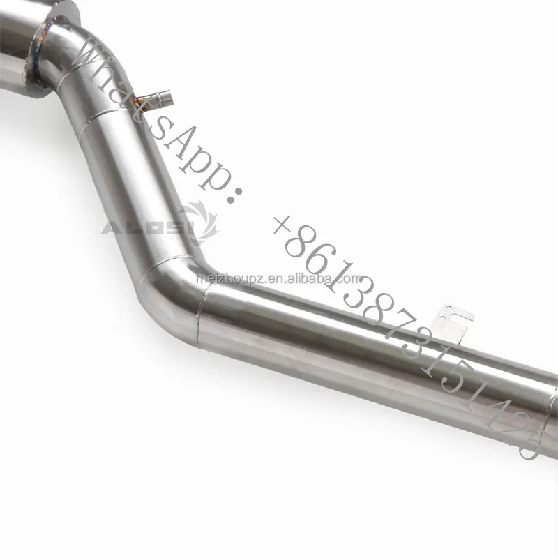 

Suitable 520i 530i G30 2.0T B48 2018-2024 Racing Performance Large Diameter Exhaust Middle Pipe with 304SS Muffler Retro