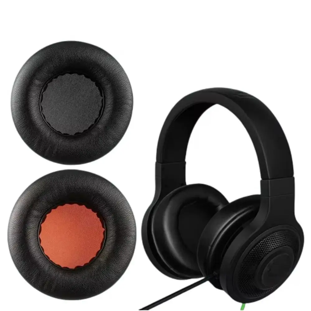 Razer Kraken Pro V1 7.1 폼 스폰지 이어 패드, 헤드셋 교체 이어 쿠션 액세서리 수리 부품, 2 개