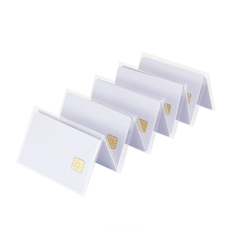 5 шт./лот, белый контакт SLE4428, чип Smart IC, пустая ПВХ-карта SLE4442, чип IC, смарт-карта, широко используемая в потребительских системх 5 шт./лот, белый контакт SLE4428, чип Smart IC, пустая ПВХ-карта SLE4442, чип IC, смарт-карта, широко используемая в потребительских системх