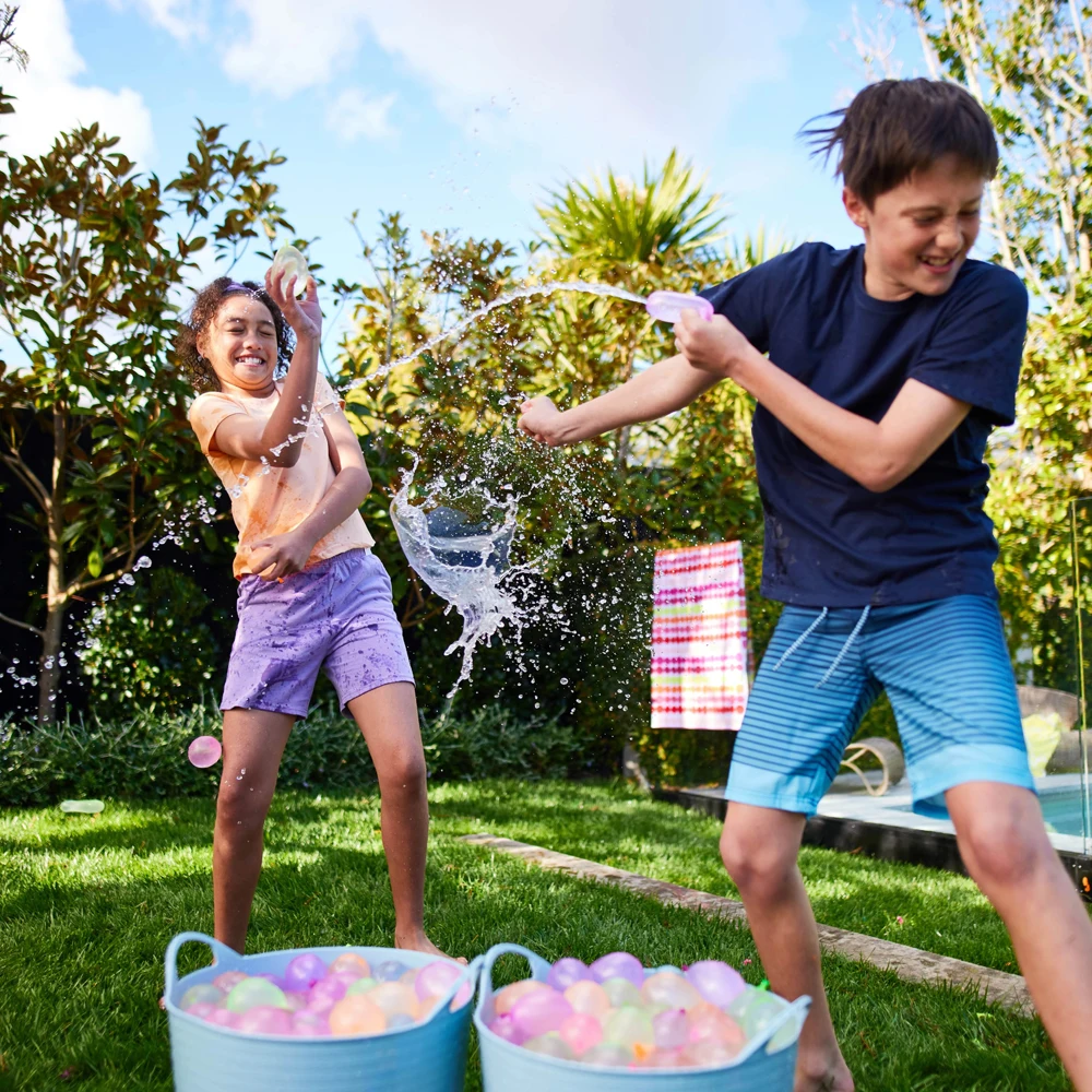 111/333PCS Rapid Injection Water Balloons Funny Summer Outdoor Water Balloons for Kids and Adults Beach Water Fight Toys