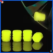 العالمي مضيئة سيارة الإطارات صمام قبعات ل ناينبوت ل Xiaomi M365 E-سكوتر للدراجات الغبار غطاء صمام الإطارات الفلورسنت