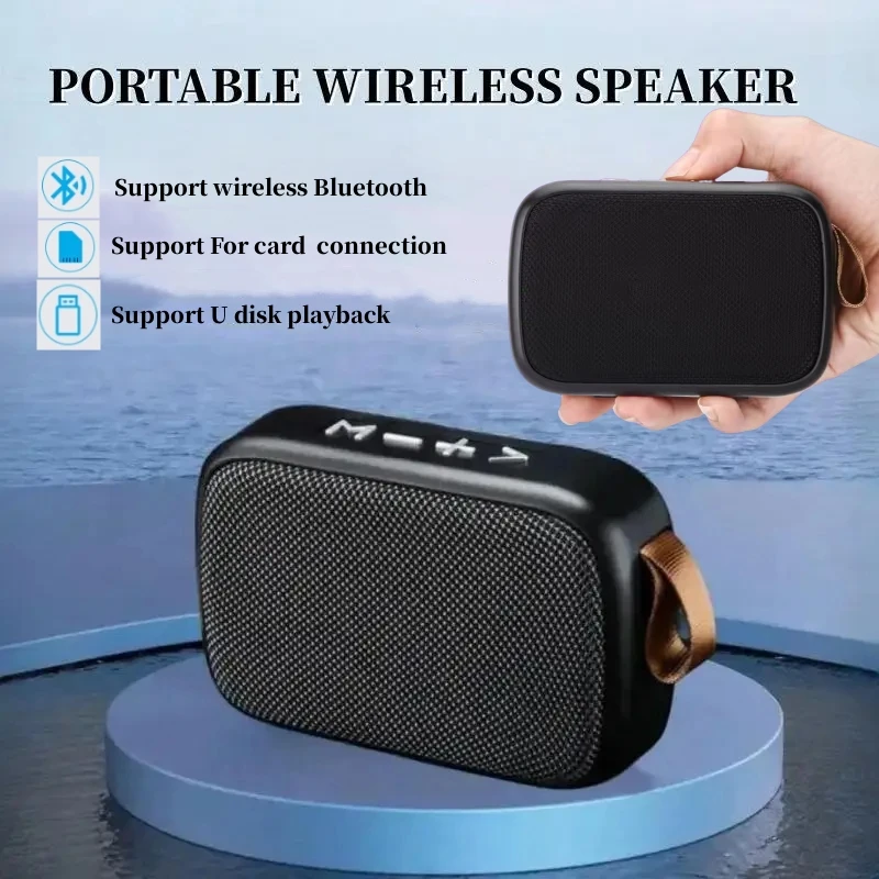 Portable Wireless Soundbar Speaker Bluetooth 5.0 Subwoofer Waterproof Outdoor Speakers USB Stereo Loudspeaker Support TF Card