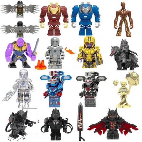 Figuras de Anime para Niños Bloques de Construcción