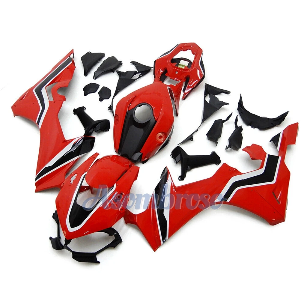 Motorcycle Bodywork For Honda CBR1000RR 2017 2018 2019 CBR1000 RR 17 18 19 Red black Fairing Kit