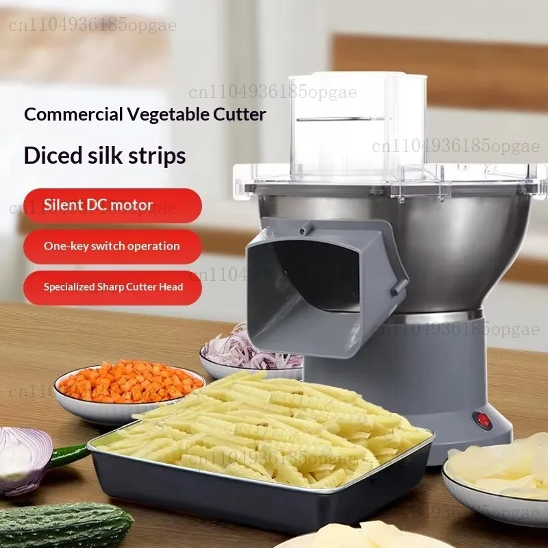 Commercial Electric Wave Slicer, Wave French Fries Slicer, Suitable For Potato, Carrot, Radish, Melon, Vegetable Slicing