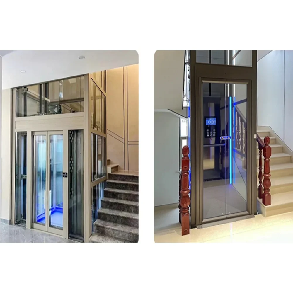 Winda domowa Trakcja hydrauliczna Mała winda wewnętrzna