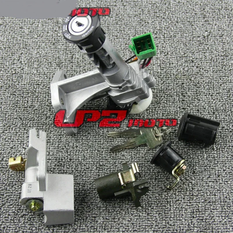 Ignition Switch Gas Cap Box Seat Trunk Lock Set For Suzuki VECSTAR AN150 CG41A 1996 1997 1998-2000 AN125 CF42A 95 96 97 98 99 00