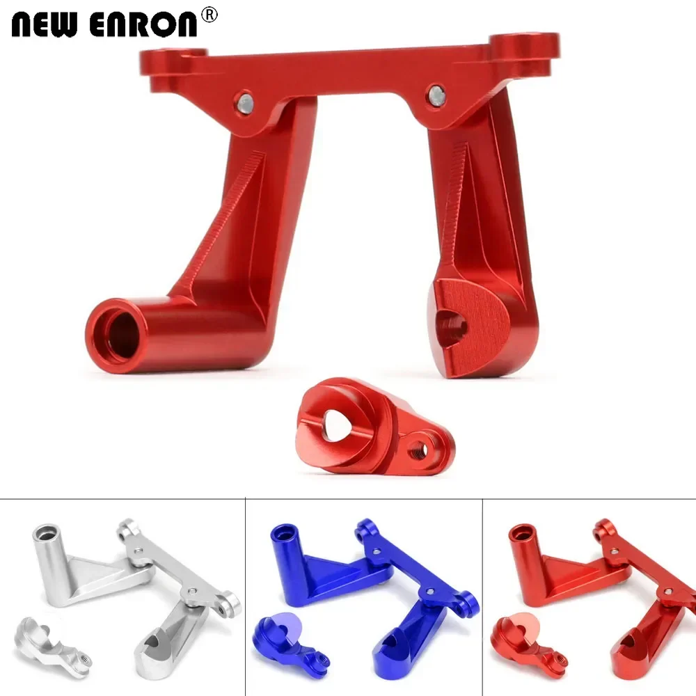 NEW ENRON Aluminum Alloy Steering Assembly #LOS231008 Upgrade Parts 1Set for RC Car 1/10 Team Losi 1/10 Baja Rock Rey LOS03020T1