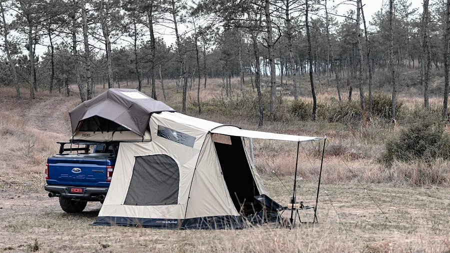 大型防水屋外サンシェードキャンプ用アネックスルーム、クイック - Roof Top Tent Annex Room のレビューと価格