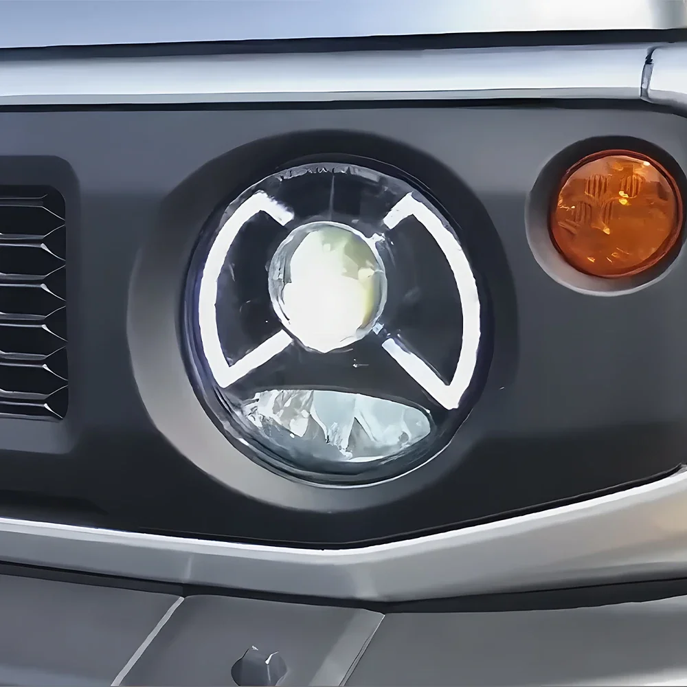 

Автомобильные передние фонари для Suzuki Jimny 2019-2023, светодиодные автомобильные фары в сборе, обновленный динамический мерцающий объектив проектора, аксессуары для инструментов