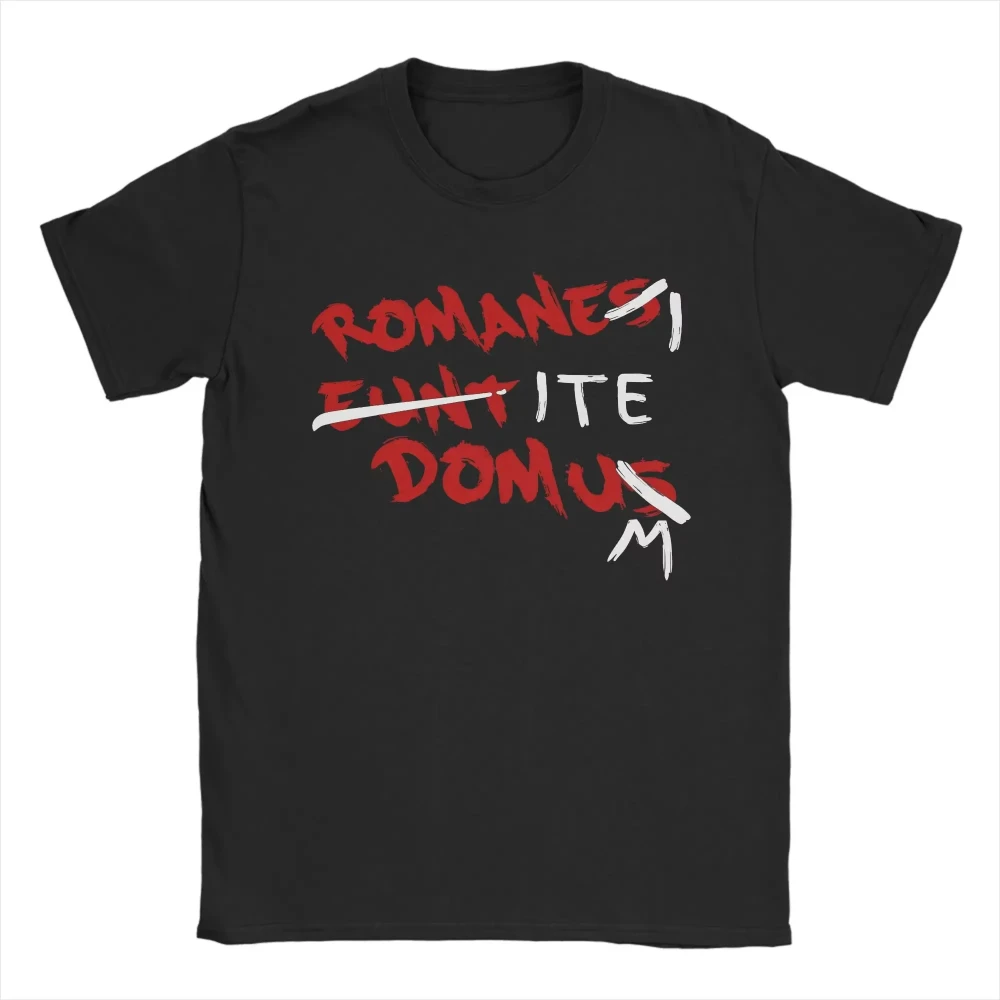 Camiseta Romanes Eunt Domus, camiseta vintage com padrão do filme de comédia Monty Python "Life of Brian" para casal