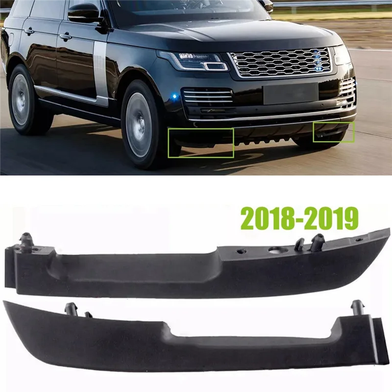 

Universall 1 Pair LH RH Side Front Lower Bumper Air Deflector ABS For Land Rover Range Rover 2013-2022 LR098434 LR098435