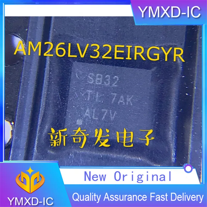 1Pcs/Lot New Original  Chip 26lv32 QFN-16 Power Management Chip Am26lv32e In Stock In Stock