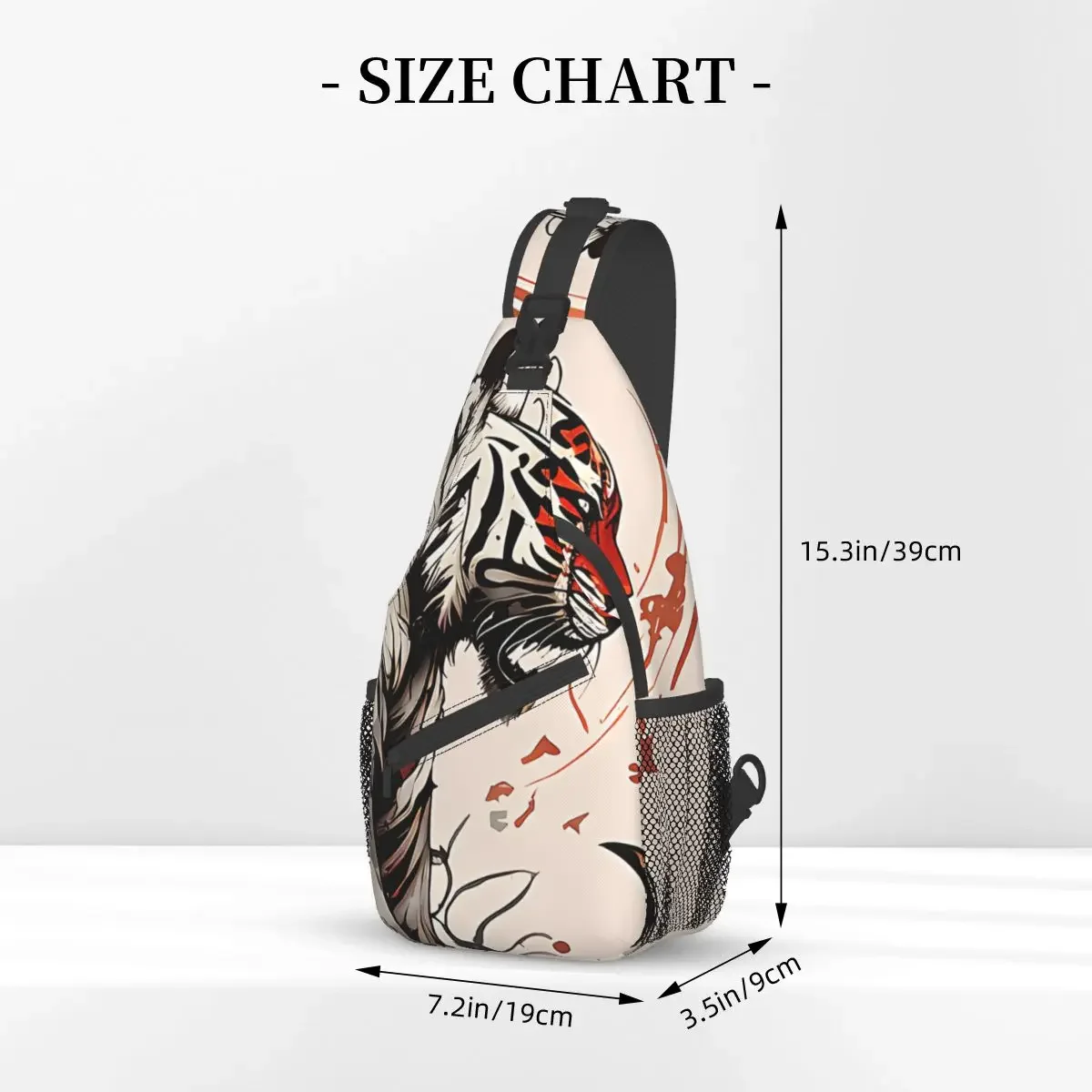 Crossbody Bag Sports Unleash Your Inner With Our Eye Catching Tiger Chest Bag Women Man Fashion Shoulder Backpacks Travel