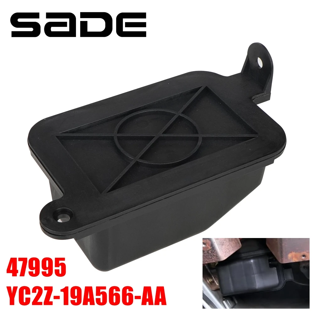 A/C Vacuum Storage Canister 47995 YC2Z-19A566-AA Vacuum Reservoir Tank & Bracket For 1997-2015 Ford E-150 E-250 E-350 E-450