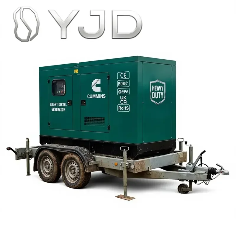 30 KW/37.5kVA Genset Leroy Somer Alternator Silent Type Smartgen Controller Water Cooling Automatically