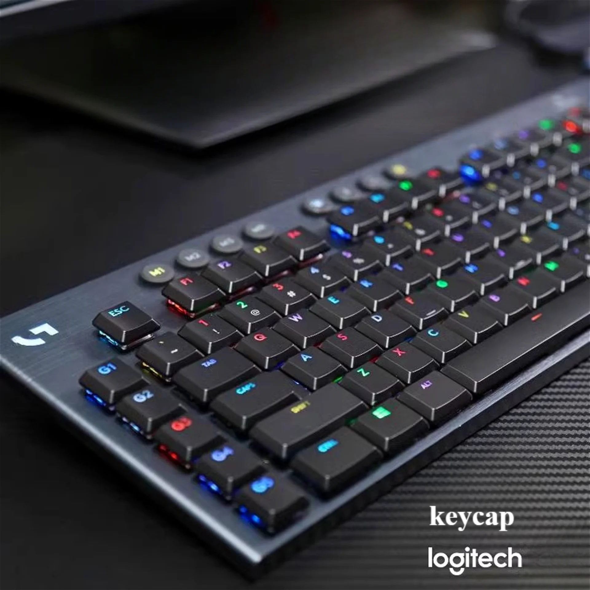 Logitech Copritasti 111 tasti PBT per G913 TKL G915 G813 G815 Tastiera meccanica da gioco Traslucido filettato Brand New Keycaps