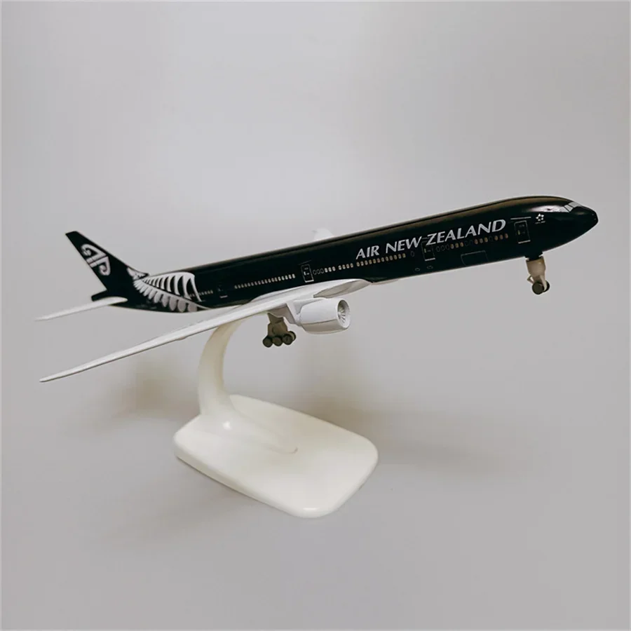 19 cm Air NEW ZEALAND B777 Airlines Boeing 777 Druckguss-Flugzeugmodell, legiertes Metalldruckguss-Modellflugzeug, Flugzeug mit Fahrwerken