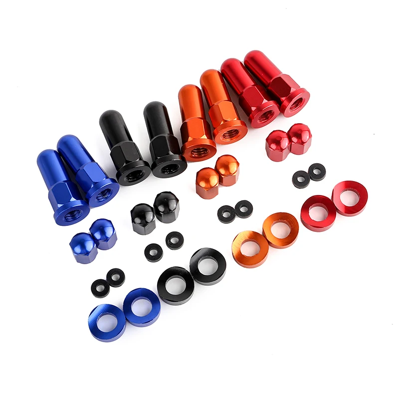 Motorcycle Wheel Rim Lock Nuts Bolts Spacer Valve Cap For KTM SX SXF XC XCF XCW EXCF TC TE FC FE 125 250 350 450 Motocross Parts
