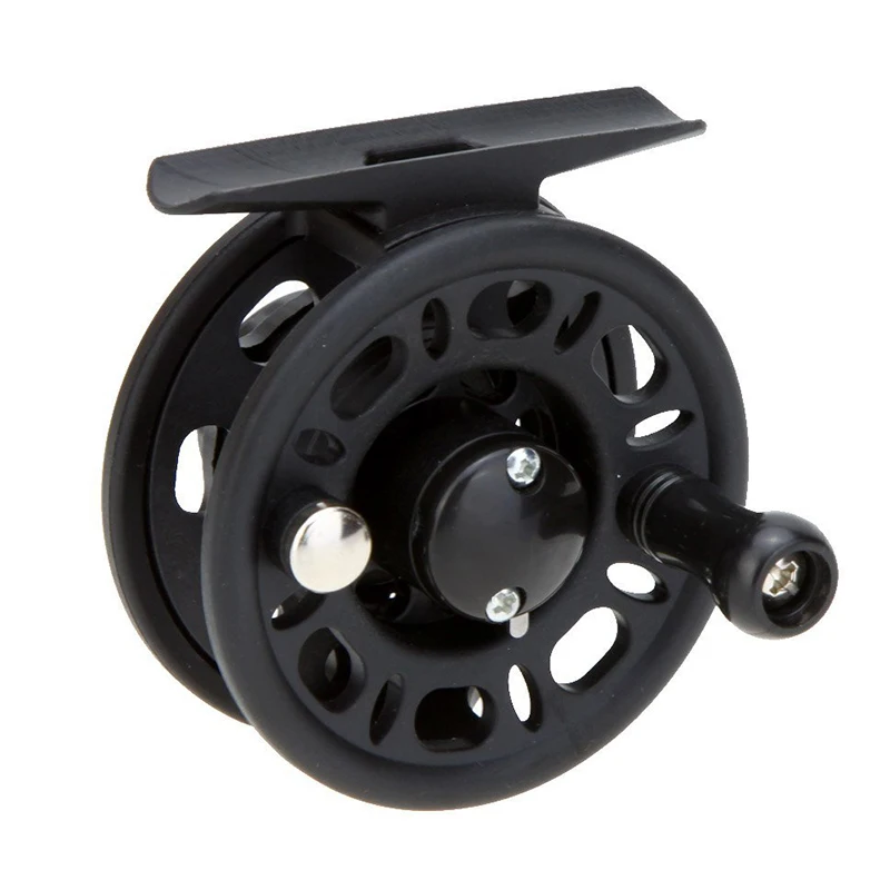 Plastic fly reel river fishing fly fishing Stream left / right exchange possible (reel diameter 42 mm)