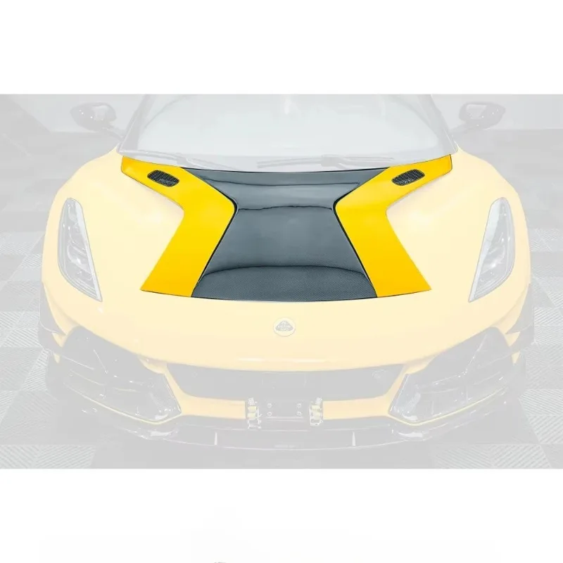 

2025 NEW Lightweight Dry Carbon Fiber Hood for Lotus Emira Engine Bonnet