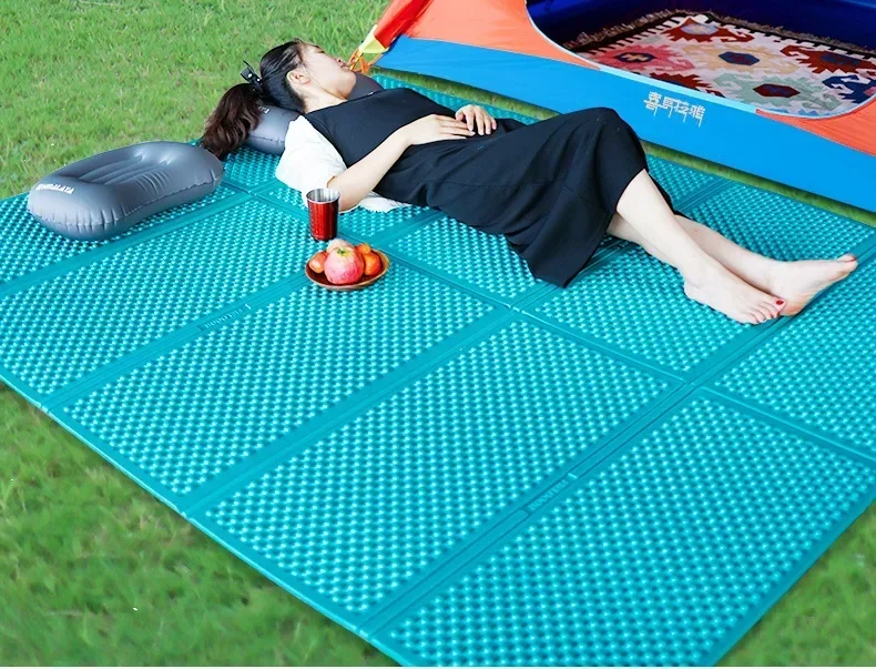 outdoor tent egg trough moisture-proof pad nap pad thermal insulation floor mat egg nest folding cool pad