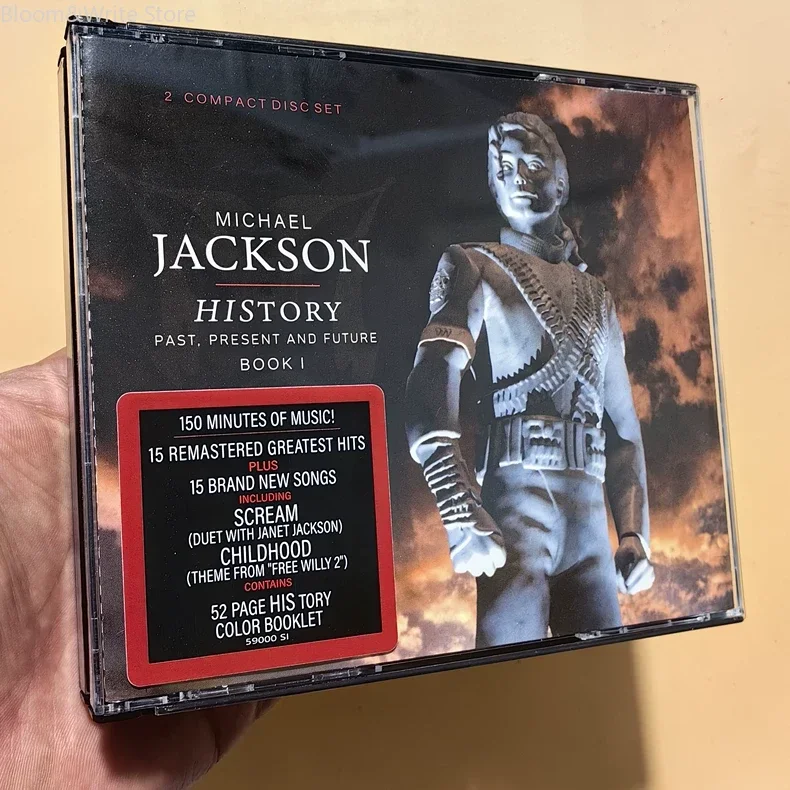 

Суперзвезда, Король поп-музыки: Майкл Джексон – Исторический альбом (2CD, толстая коробка), поп и рок, для Walkman, автомобильных колонок, подарочный набор