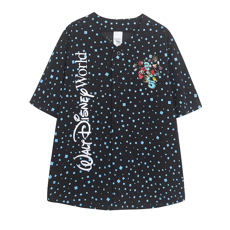 

Утолщенная футболка из 100% хлопка с вышивкой, дизайн в стиле мультфильмов и аниме, спортивный стиль, тематика парка развлечений, короткий рукав