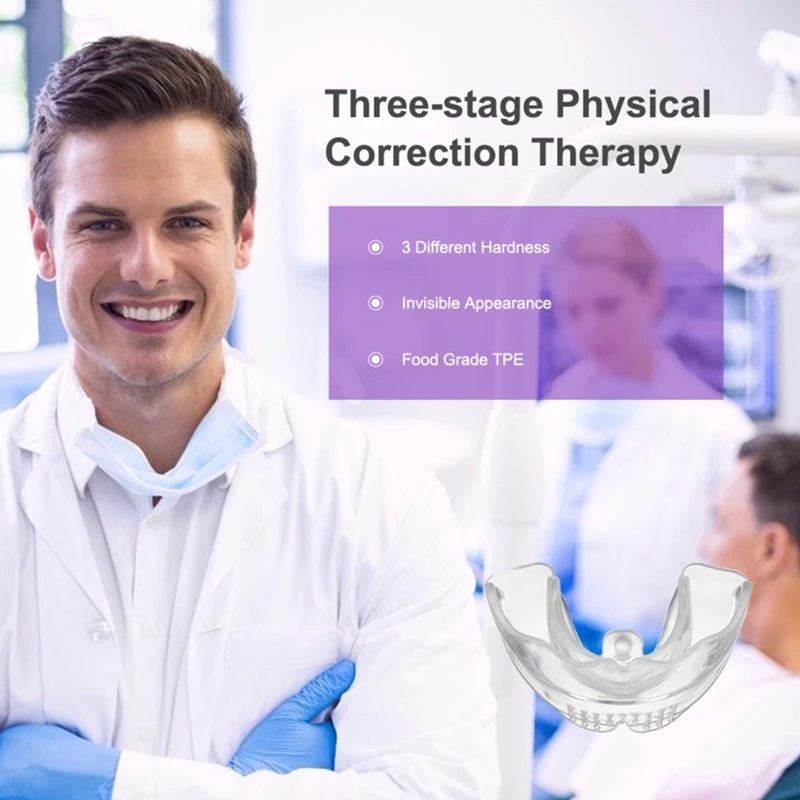 3 مراحل تقويم الأسنان هدفين محاذاة الأسنان أدوات التدريب حامي الفم الأقواس 2027 #4