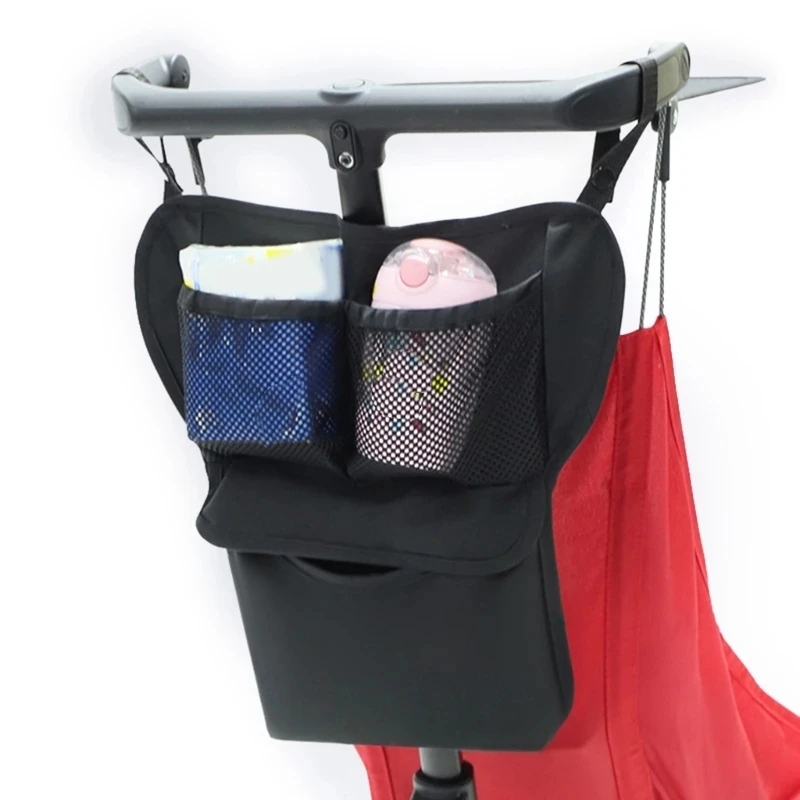 

Baby Stroller Hanging Bag for Drink Bottle Holder Kids Outdoor Storage Bag Baby Pram Organizer Bag for Tissue Cup Diaper Holder