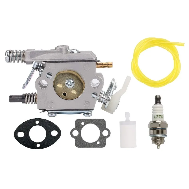 

Подходит для карбюратора Husqvarna 51 55 WT-170-1 WT-170 503281504, комплект для бензопилы.