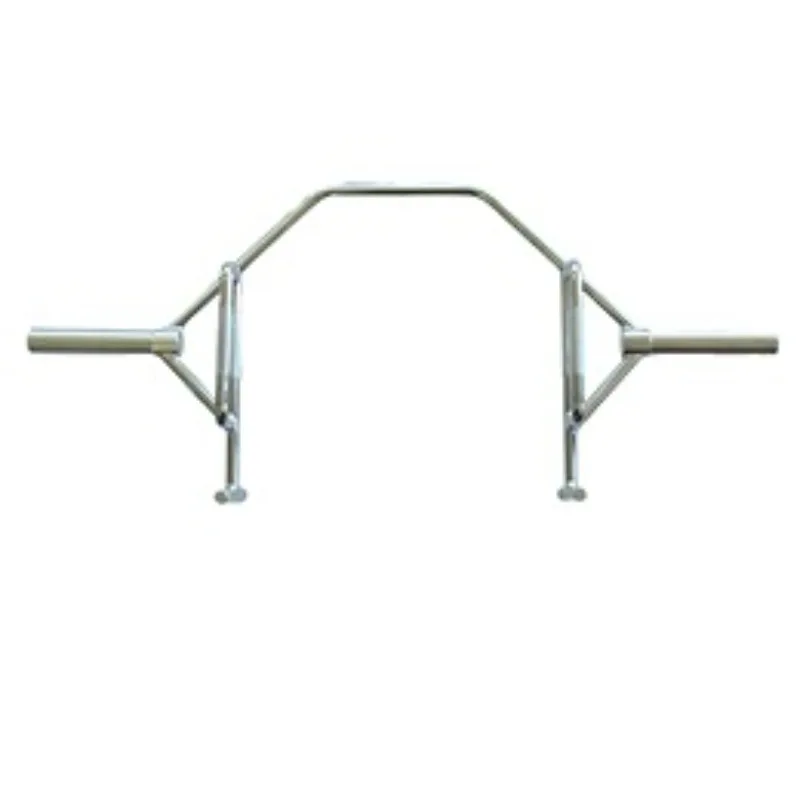 Powder-Coated Round Barbell Bar for Squats Indoor Gym Equipment