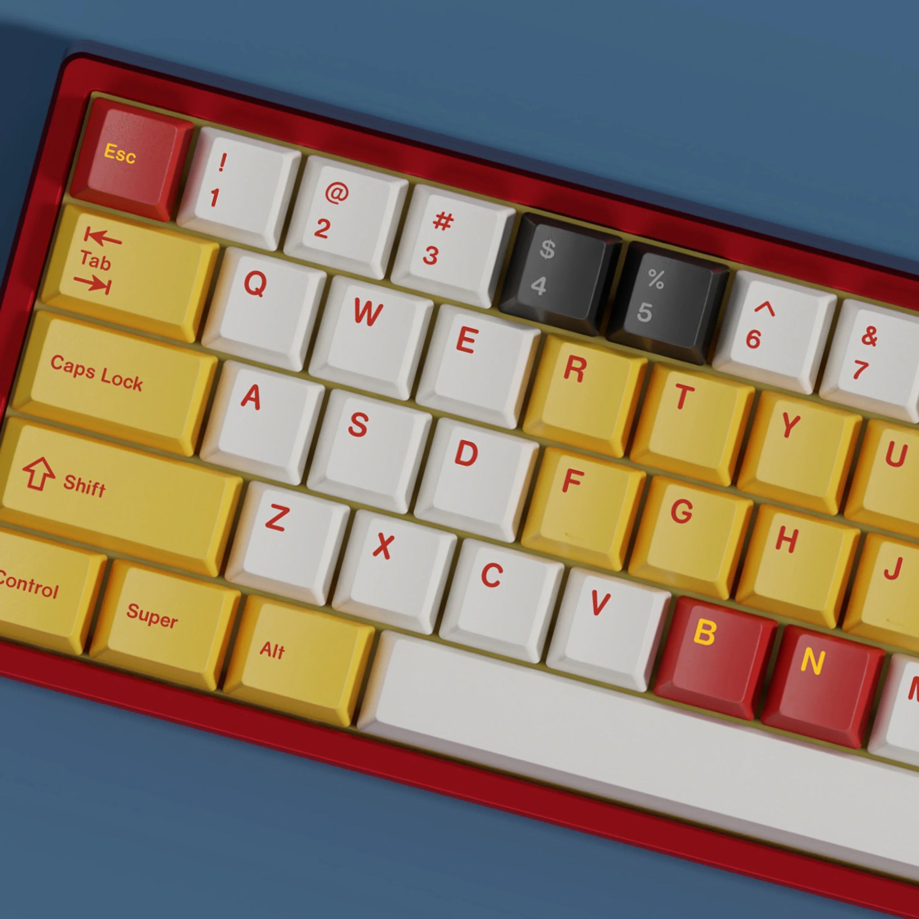 

GMK chicken custom keyboard pbt sublimation original factory height keycap split space