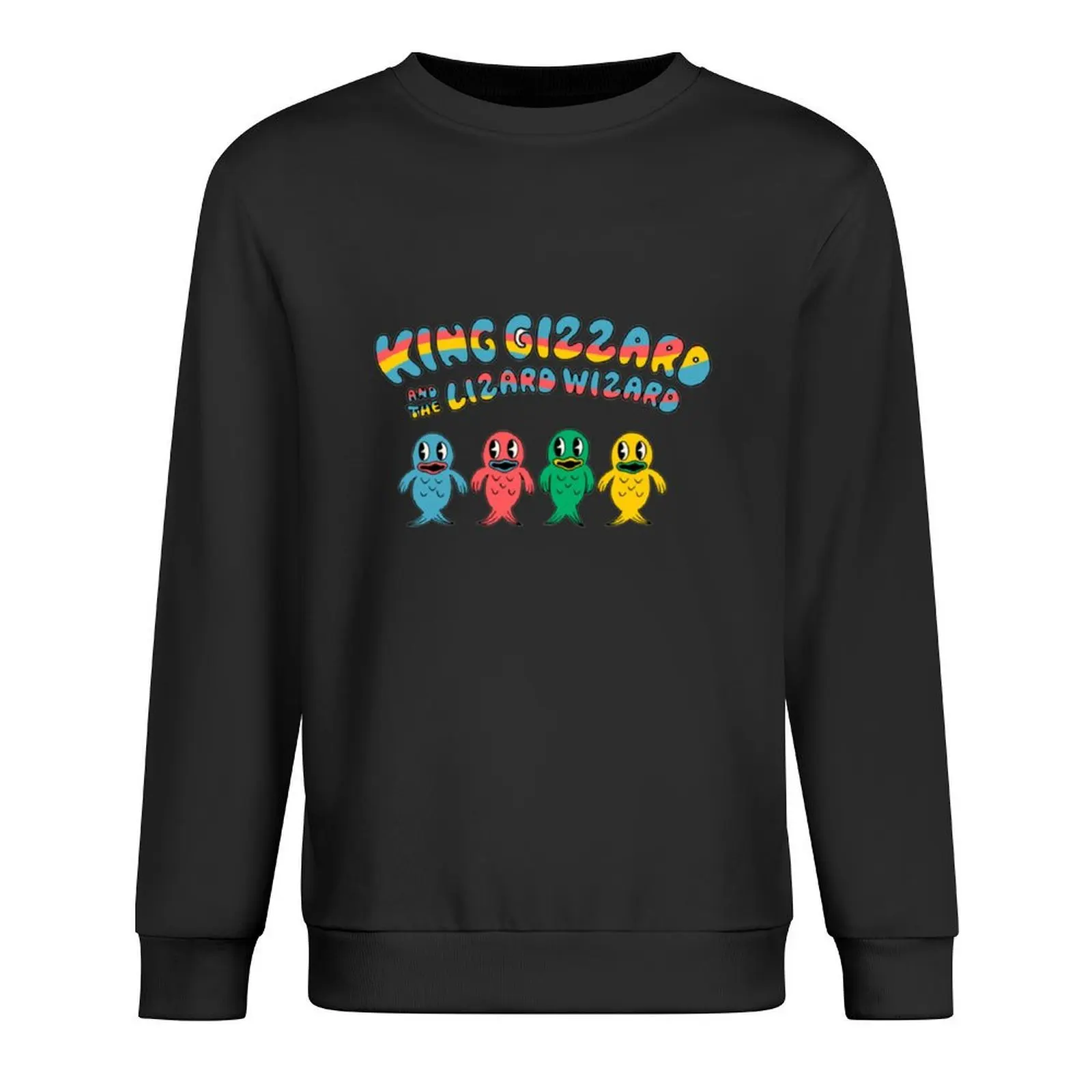 

King Gizzard And The Wizard Lizard fishies Pullover autumn clothes autumn jacket men anime clothes new hoodies and sweatshirts