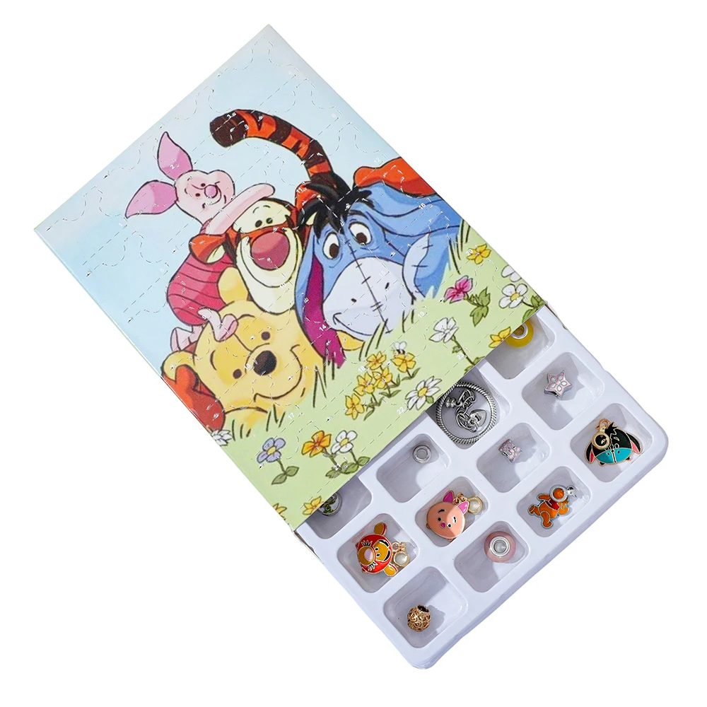 Figura de dibujos animados de oso Tigger Pooh de Disney, bonito colgante artesanal, caja ciega, juguete temático para fiesta de cumpleaños, regalos para amigos