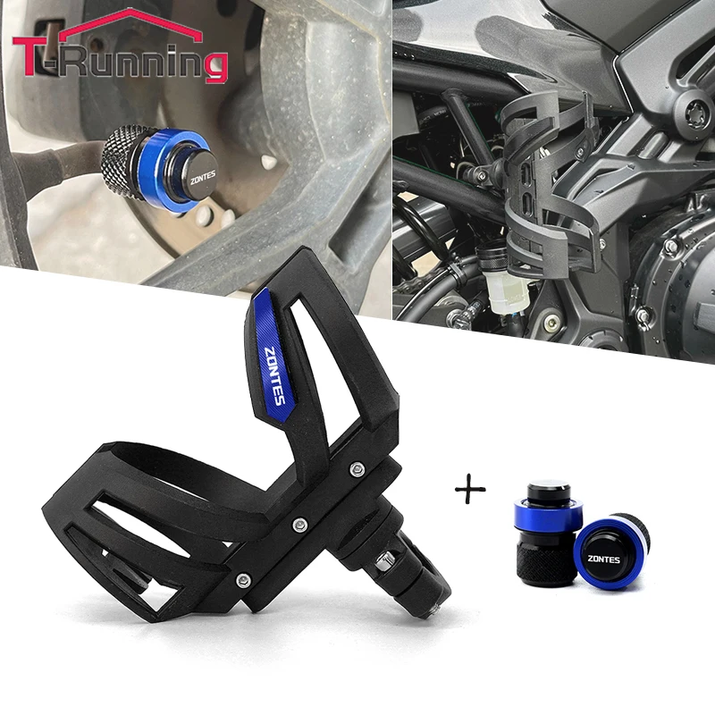 

Water Bottle Holder Bottle Cage For ZONTES 310X 310R 310V 310T ZT250R G1 125 ZT125 G1 ZT125U Accessories Tire Valve caps Cover