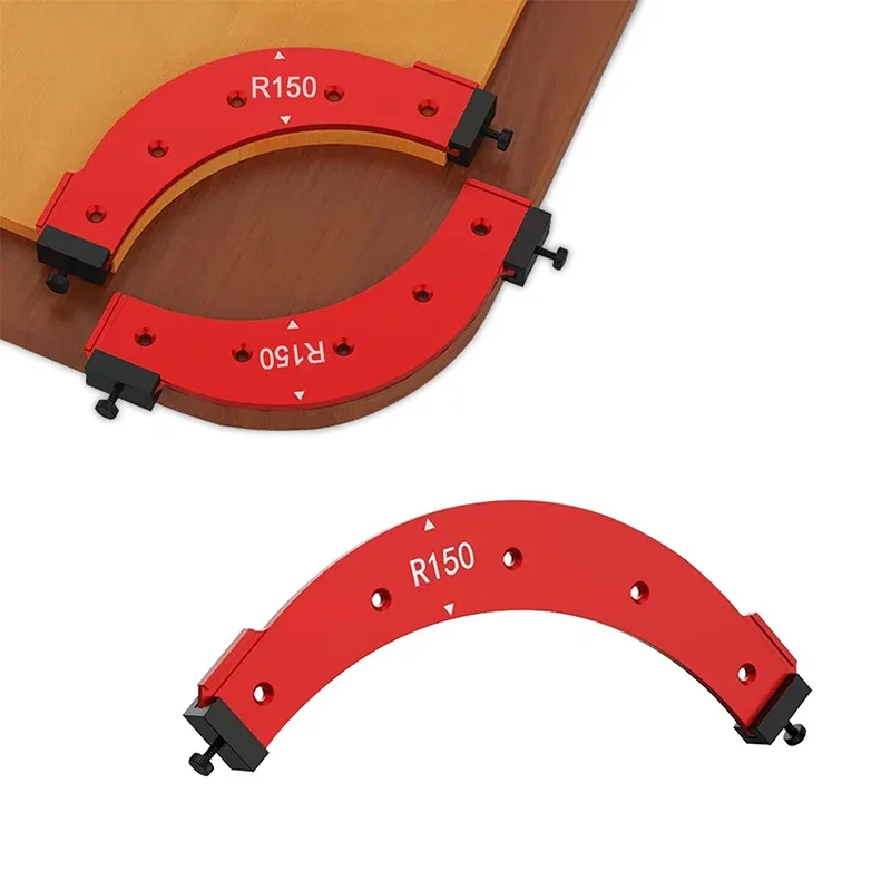 

Guide Kits Table Multifunctional Arc Facility Cutting Round Locate Bit Trimming Corner Woodworking Radius Jig Router Templates