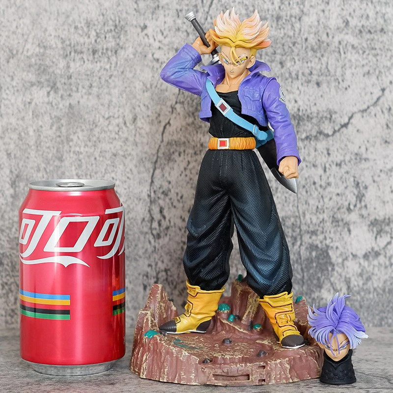 23CM Dragon Ball Z Anime Figur Trunks Figur Super Saiyajin Trunks Pvc Modell Statue Puppe Sammlung Dekoration Spielzeug Geschenk