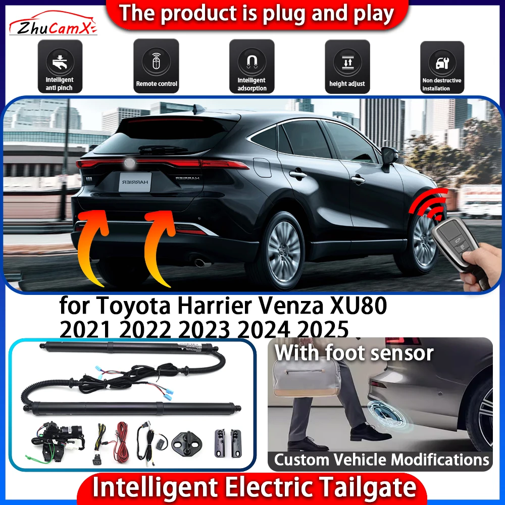 

Smart Powered Tailgate System for Toyota Harrier Venza XU80 2021 2022 2023 2024 2025 Automatic Intelligent Trunk Lift Kit