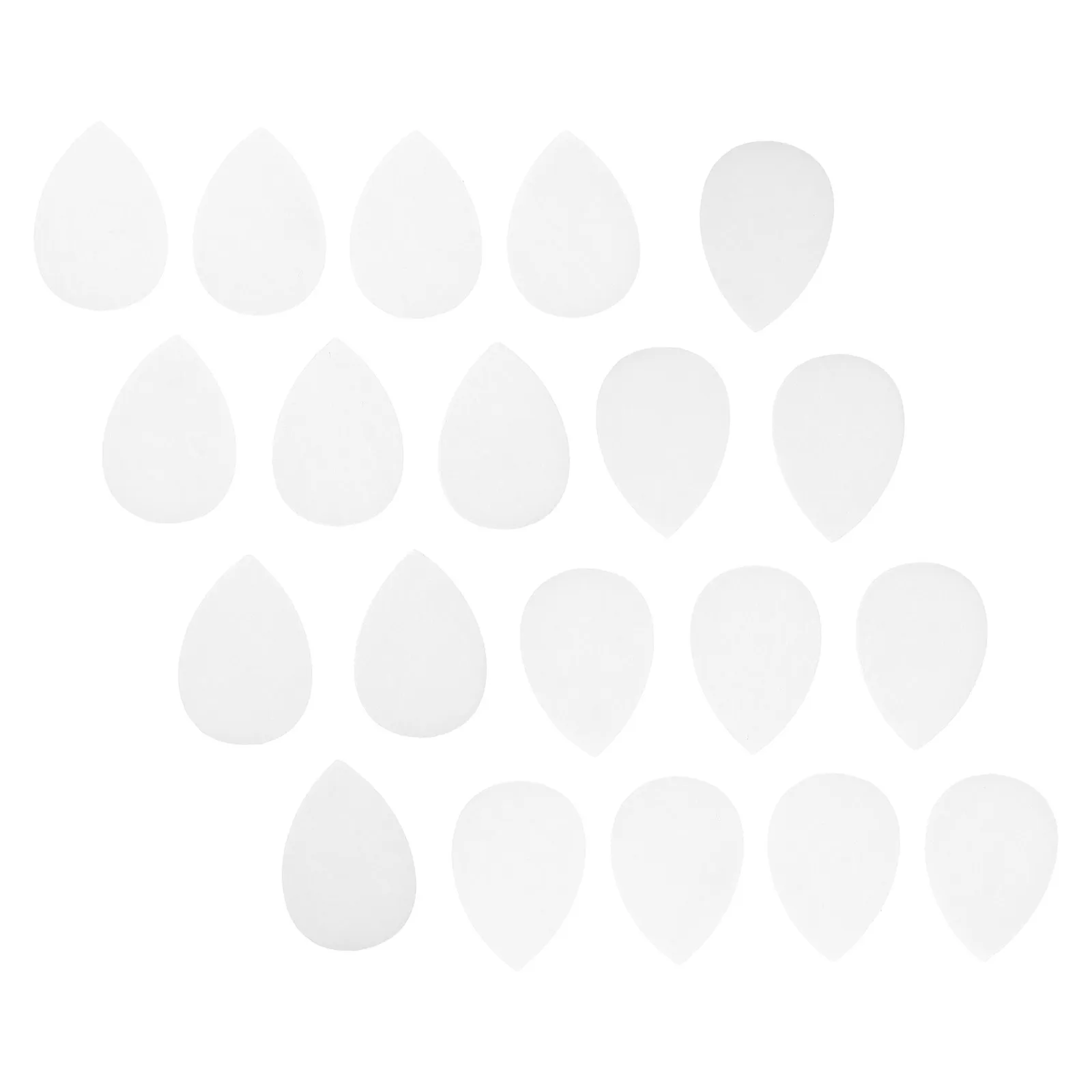 

20pcs Car Aromatherapy Tablets Air Freshener Pad Diffuser Refill Necklace Pads Long Lasting Scent Fiber Material Water Drop